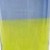 แจกัน KB 38-2 สี น้ำเงิน-เขียว - แจกันแก้ว แฮนด์เมด 2 สี ทรงกระบอก น้ำเงิน-เขียว